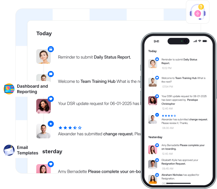 - MicroOffice Communication & Notification